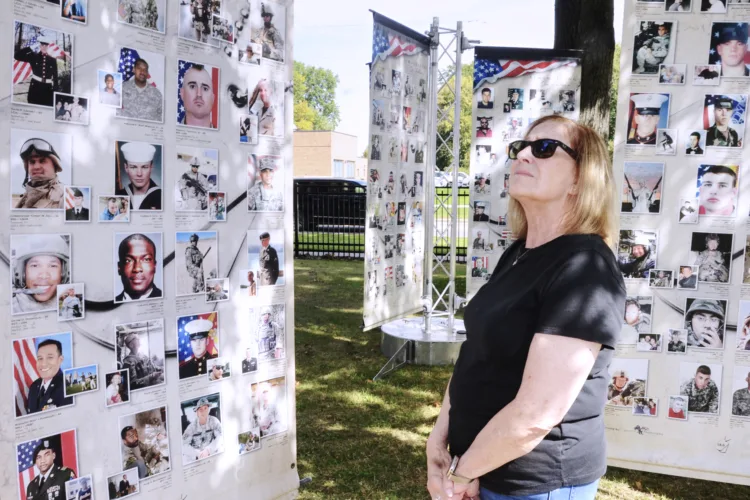 Traveling War on Terror memorial comes to area